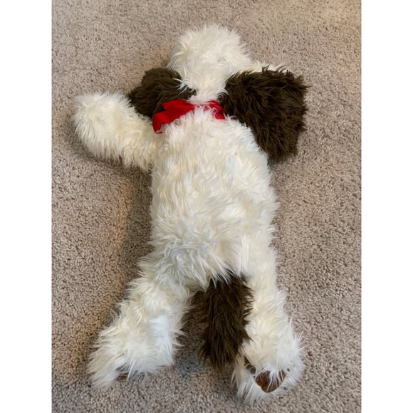 Build-A-Bear Workshop Plush Shaggy Dog Stuffed Animal Wearing Cute Pajama Top - Picture 4 of 12